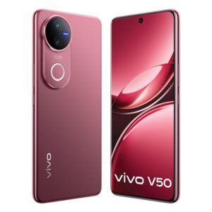 Vivo V50 5G (Rose Red, 12GB RAM, 512GB Storage)