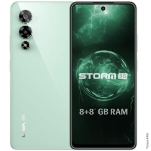 Lava Storm 5G(Gale Green,8GB RAM,128GB ROM)