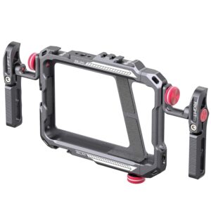 ULANZI Smartphone Video Rig with Handles, LINO Filmmaking Case Aluminum Alloy Phone Video Stabilizer Grip Tripod Mount for Video Maker