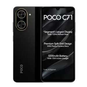 POCO C71, Power Black (4GB, 64GB)