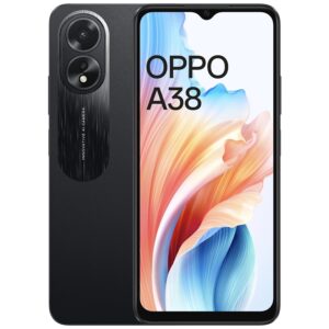 OPPO A38 (Glowing Black, 4GB RAM, 128GB Storage)
