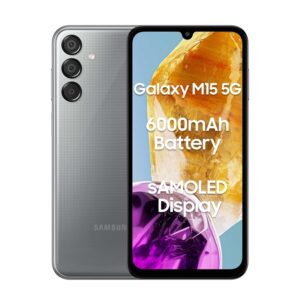 Samsung Galaxy M15 5G (Stone Grey,6GB RAM,128GB Storage)
