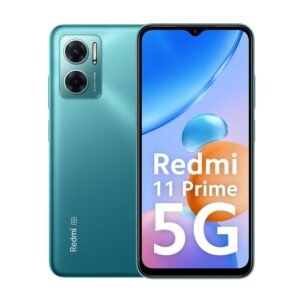 Redmi 11 Prime 5G (Meadow Green, 6GB RAM, 128GB Storage)