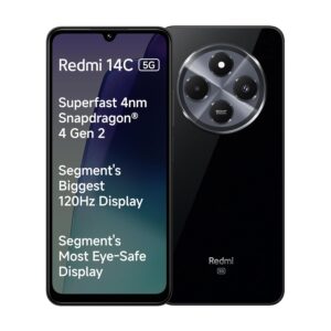 Redmi 14C 5G (Stargaze Black, 4GB RAM, 128GB Storage)