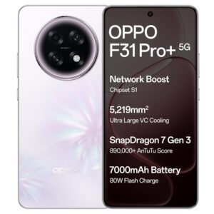 Oppo F31 Pro+ 5G (Festival Pink, 12GB RAM, 256GB Storage)