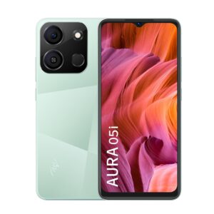 itel Aura 05i (2GB RAM + 32GB ROM, Upto 4GB RAM with Memory Fusion | Meadow Green