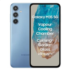 Samsung Galaxy M35 5G (DayBreak Blue,8GB RAM,256GB Storage)