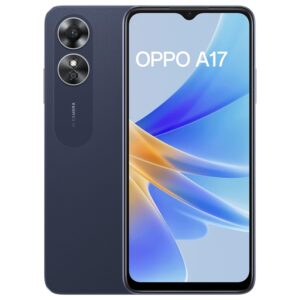 Oppo A17 (Midnight Black, 4GB RAM, 64GB Storage)