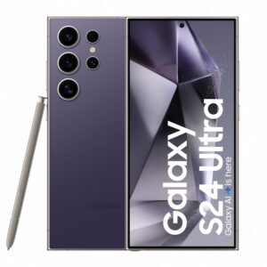 Samsung Galaxy S24 Ultra 5G AI Smartphone (Titanium Violet, 12GB, 1TB Storage)