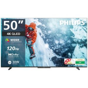 Philips 127 cm (50 inches) 8100 Series 4K Ultra HD Smart QLED Google TV 50PQT8100/94