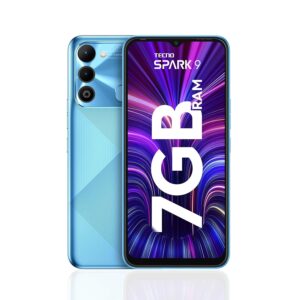 TECNO Spark 9 (Sky Mirror, 4GB RAM,64GB Storage)