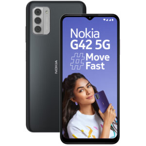 Nokia G42 5G | 11GB RAM (6GB RAM + 5GB Virtual RAM) | 128GB Storage, So Grey