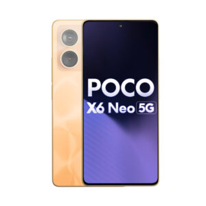 POCO X6 Neo 5G (Martian Orange, 8GB RAM, 128GB Storage)