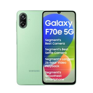 Samsung Galaxy F70e 5G (Limelight Green, 128 GB) (4 GB RAM)