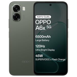 Oppo A6X 5G (Olive Green, 4GB RAM, 128GB Storage)