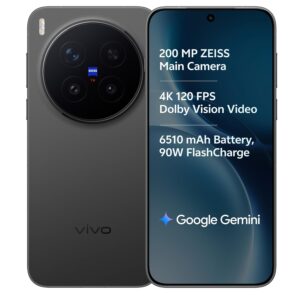 vivo X300 Pro 5G (Elite Black, 16GB RAM, 512GB Storage)