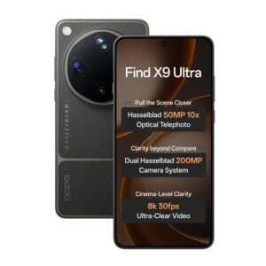 Oppo Find X9 Ultra 5G (Tundra Umber, 12GB, 512GB)