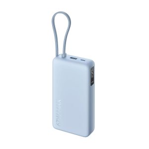 Xiaomi Power Bank 5i 20000mAh 67W Turbo Charging PD 3.0 & PPS|in-Built Cable (Ice Blue)