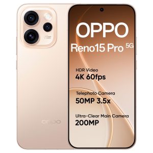 OPPO Reno15 Pro 5G Smartphone 12+512GB Gold