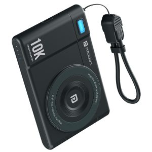 Portronics PowerShutter Air 10K 10000mAh 15W Wireless Magnetic Fast Charging Powerbank,