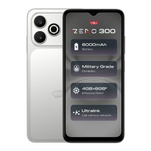 Itel Zeno 300 | 4GB + 8GB RAM, 64GB Storage | Silver Mist