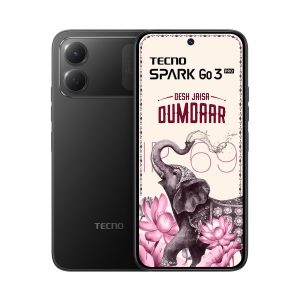 Tecno Spark Go3 Pro (Eclipse Black, 4GB+64GB)