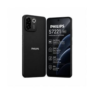 Philips S7221 5G Smartphone (Black) | 6.67" HD+ Display