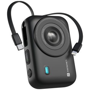 Portronics Power Shutter 20000mAh 15W Magnetic Wireless Fast Charging Powerbank (Black)