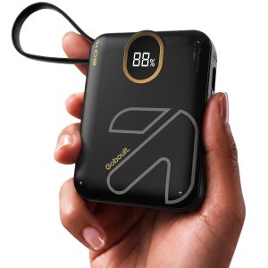 GOBOULT Ampvault V20 Pro V2 20000 mAh Wired Power Bank (Black)