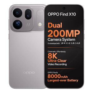 OPPO Find X10 5G Smartphone (Mist Grey, 12GB RAM, 256GB Storage)