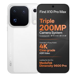 OPPO Find X10 Pro Max 5G (Luna White, 12GB, 512GB)